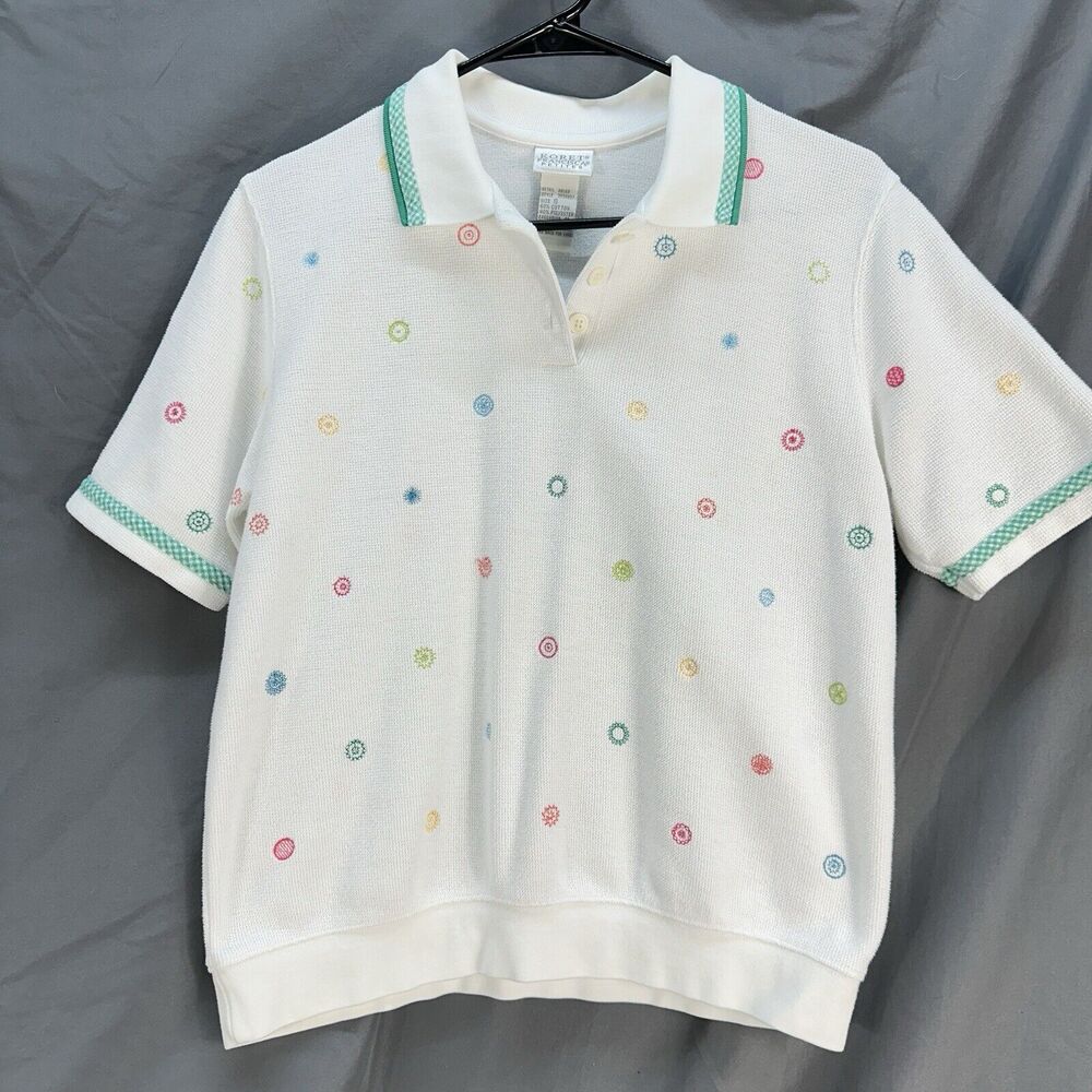 Koret Francisca Womens Top Size Small Vintage 80’s Coastal‎ Grandmother